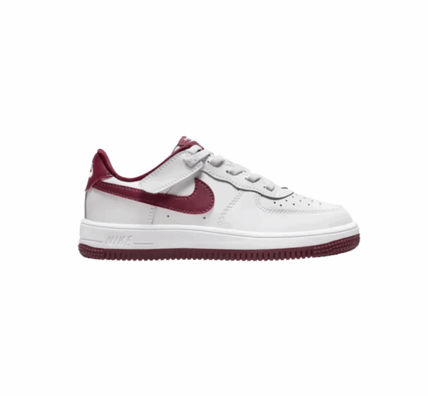 Nike Force 1 Low EasyOn White Team Red PS