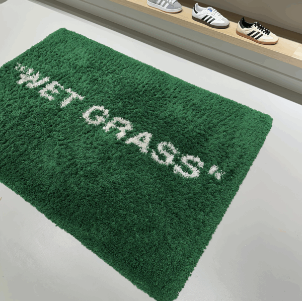 Virgil Abloh x IKEA MARKERAD "WET GRASS" Rug