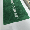 Virgil Abloh x IKEA MARKERAD "WET GRASS" Rug