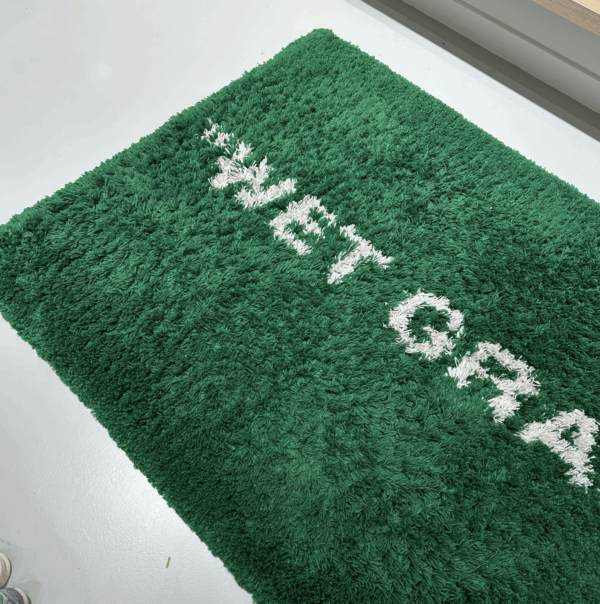 Virgil Abloh x IKEA MARKERAD "WET GRASS" Rug - Image 8