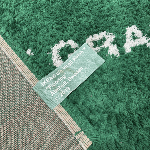 Virgil Abloh x IKEA MARKERAD "WET GRASS" Rug - Image 5