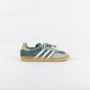 Adidas Gazelle Indoor Mineral Green Silver Dawn - 39 1/3