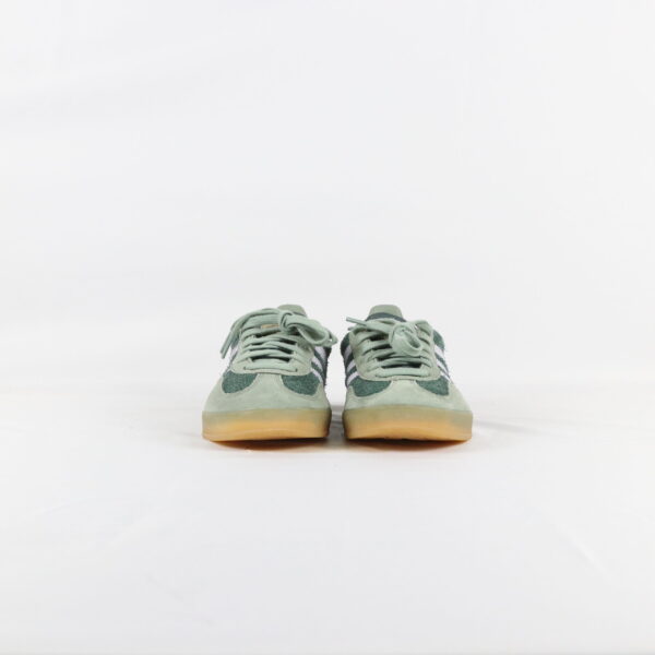 Adidas Gazelle Indoor Mineral Green Silver Dawn - 39 1/3