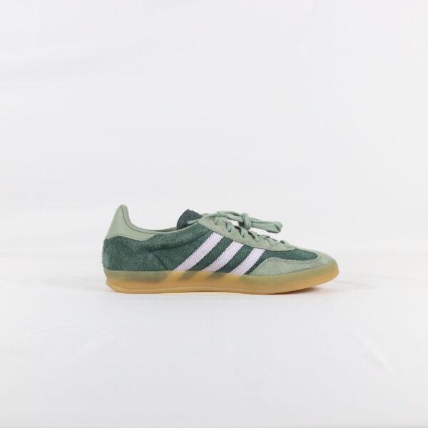 Adidas Gazelle Indoor Mineral Green Silver Dawn - 39 1/3