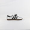Adidas Samba OG Silver Metallic Black Gum - 40 2/3