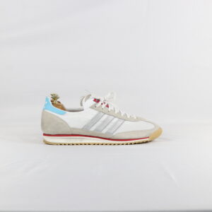 Adidas SL 72 Cloud White Silver Cyan Red - 44 2/3