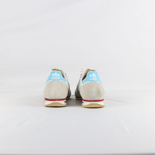 Adidas SL 72 Cloud White Silver Cyan Red - 44 2/3