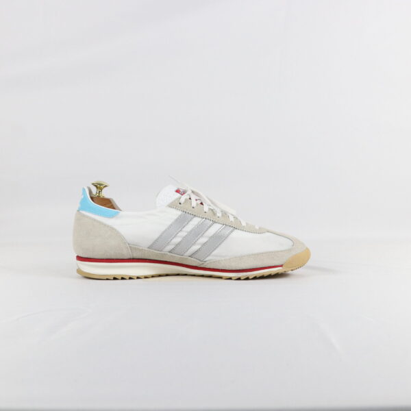 Adidas SL 72 Cloud White Silver Cyan Red - 44 2/3