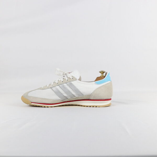 Adidas SL 72 Cloud White Silver Cyan Red - 44 2/3