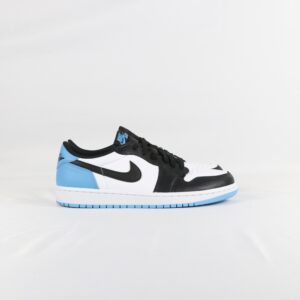 Jordan 1 Retro Low OG Black Dark Powder Blue W - 43