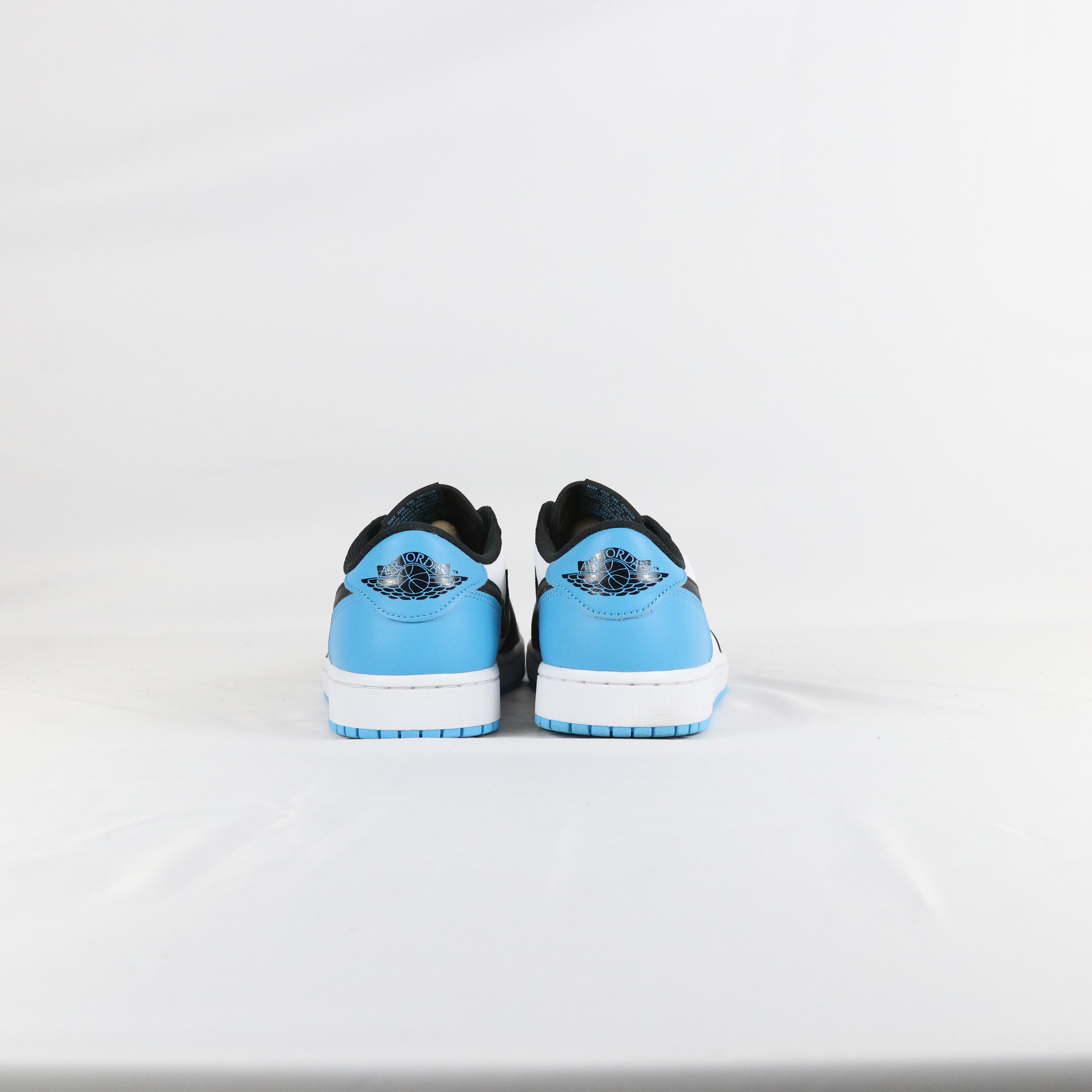 Jordan 1 Retro Low OG Black Dark Powder Blue W - 43