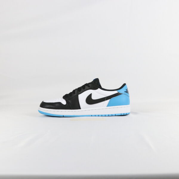 Jordan 1 Retro Low OG Black Dark Powder Blue W - 43