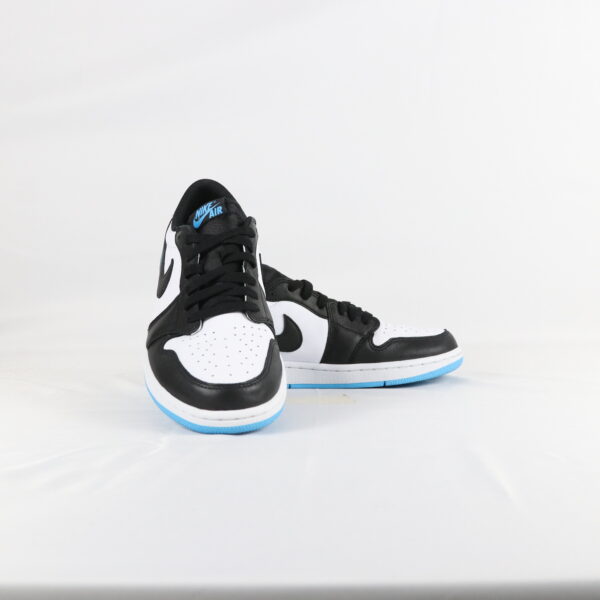 Jordan 1 Retro Low OG Black Dark Powder Blue W - 43