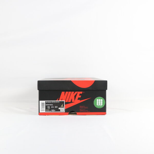 Jordan 1 Retro Low OG Black Toe - 45