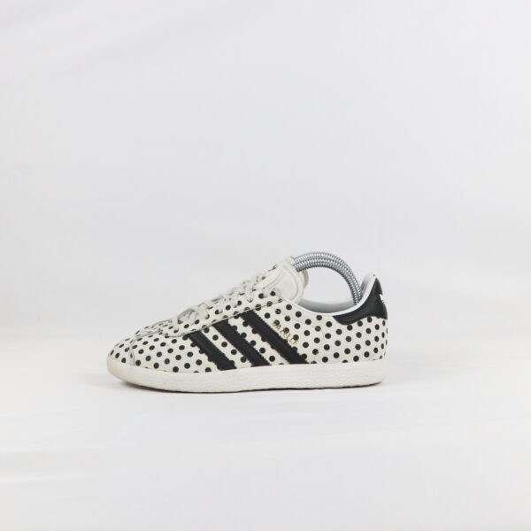 Adidas Gazelle White Black Dot - 38 2/3 - Image 2