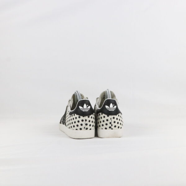 Adidas Gazelle White Black Dot - 38 2/3