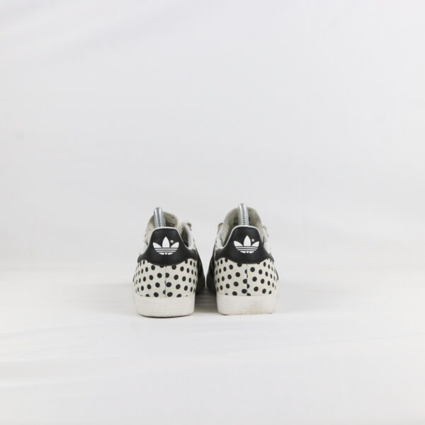 Adidas Gazelle White Black Dot - 38 2/3 - Image 4