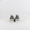 Adidas Gazelle White Black Dot - 38 2/3