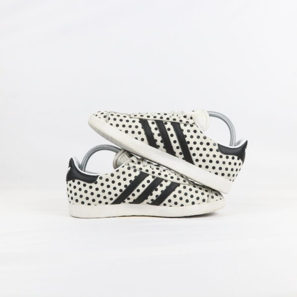 Adidas Gazelle White Black Dot - 38 2/3 - Image 5