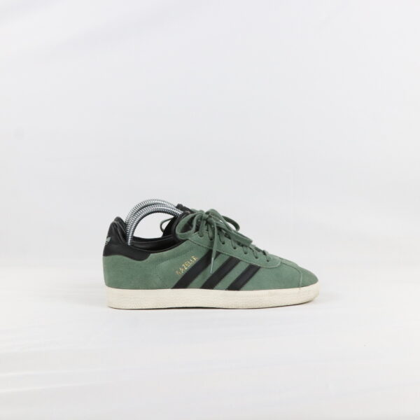 Adidas Gazelle Green Black White - 37 1/3