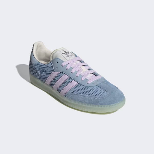 Adidas Samba OG Tactile Blue Ice Lavender