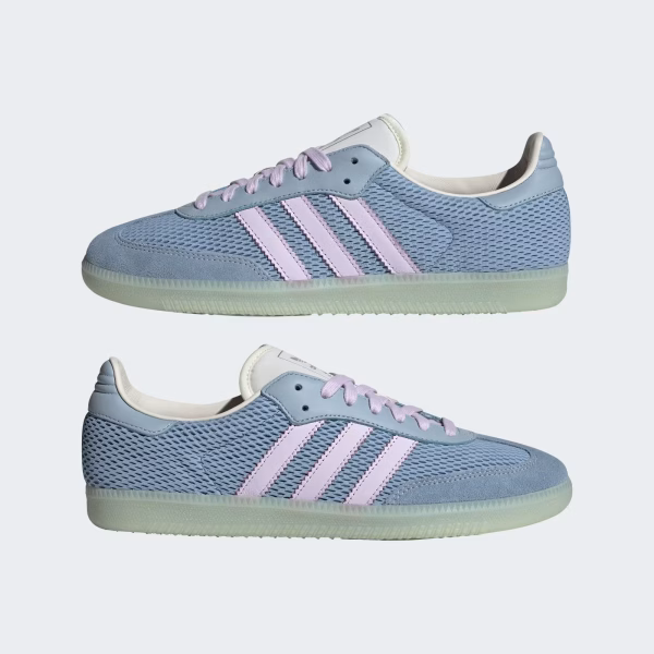 Adidas Samba OG Tactile Blue Ice Lavender