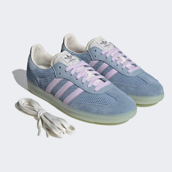 Adidas Samba OG Tactile Blue Ice Lavender