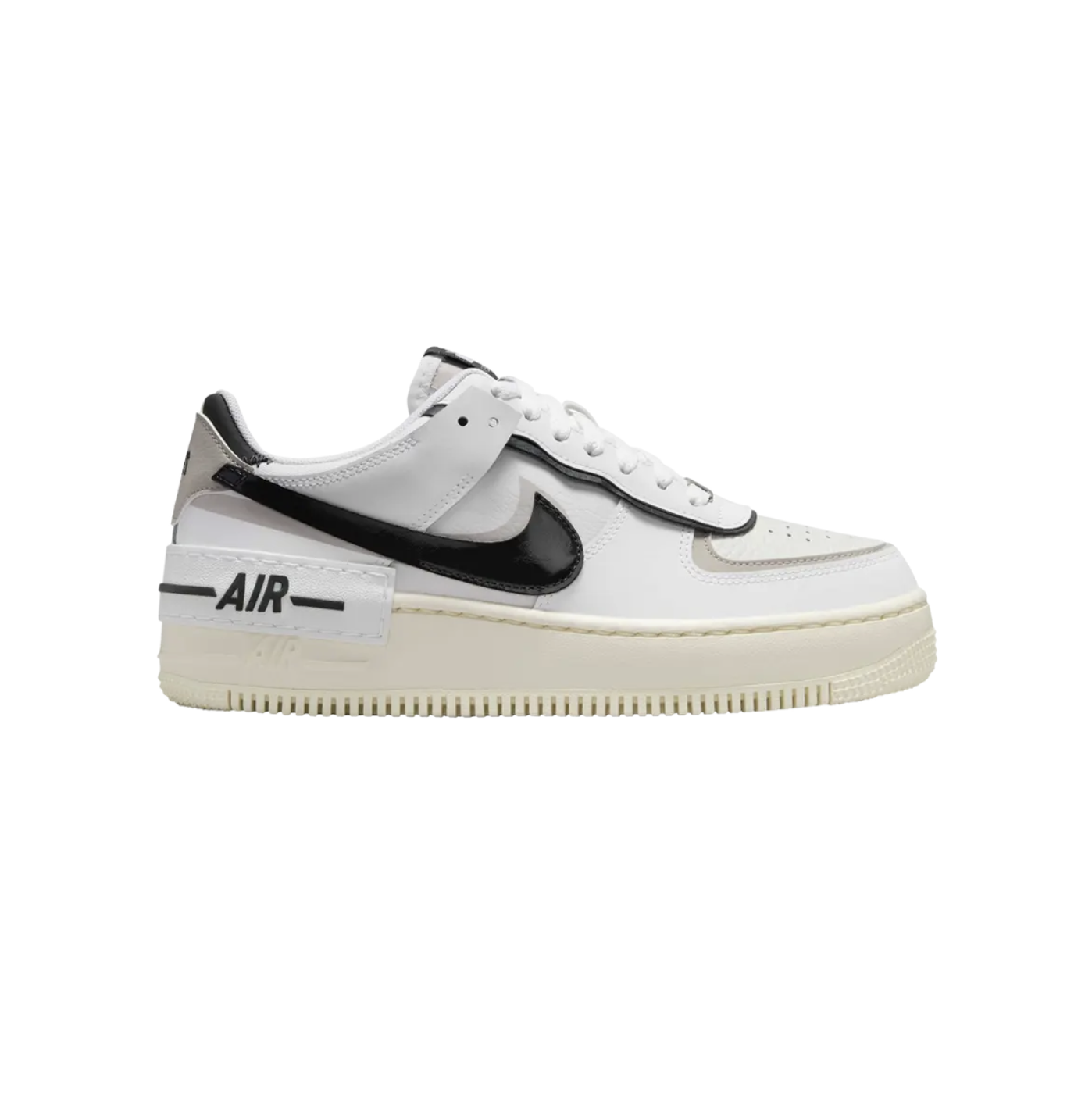 Nike Air Force 1 Low Shadow White College Grey Platinum Tint Off Noir W