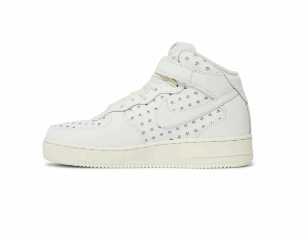 Nike Air Force 1 Mid Cut Out Stars Summit White W