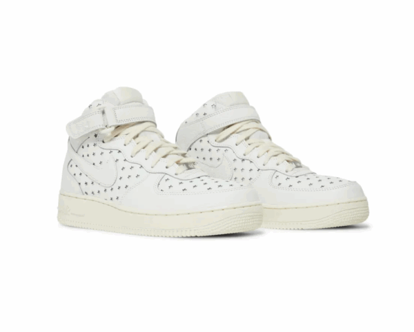 Nike Air Force 1 Mid Cut Out Stars Summit White W