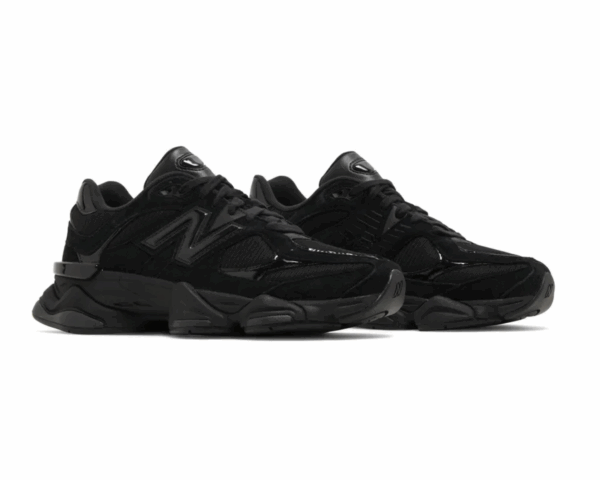 New Balance 9060 Triple Black Patent