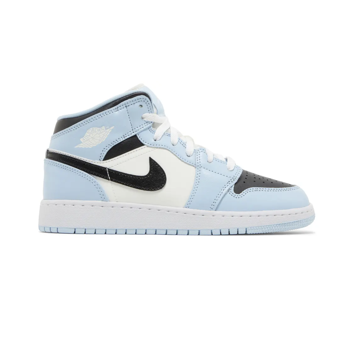 Jordan 1 Mid Ice Blue GS